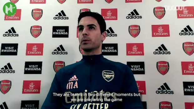 Arteta discusses his career at Everton